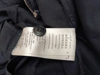 Pantalón Bimba y Lola Negro Talla L ,