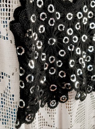 Top Crochê NEW COLLECTION Lantejoulas T.U.
