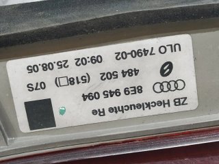 Piloto trasero derecho interior AUDI A4 AVANT (8E)