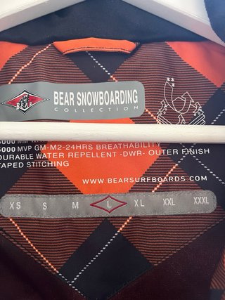 Giacca Snowboard Junior Bear