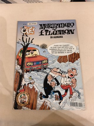 Lote comics Olé de Mortadelo y Filemón