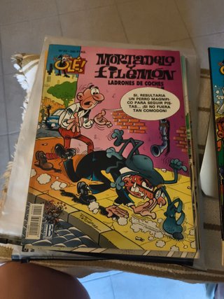 Lote comics Olé de Mortadelo y Filemón