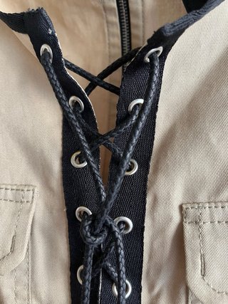 Dolce & Gabbana Vestito Smanicato Beige Nero
