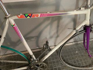 Bicicleta carretera Vewer antigua