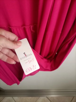 Giacchina viscosa fucsia taglia unica