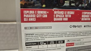 Burnout Paradise Remastered Nintendo Switch ITA