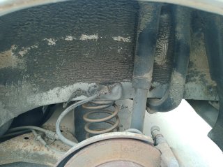 Amortiguador trasero izquierdo MITSUBISHI COLT