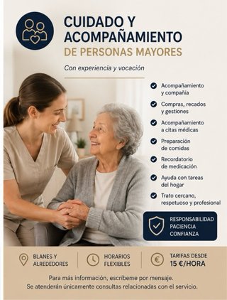 Cuidado de persona mayores