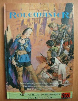 (SI ENVIO) ROLEMASTER MANUAL PERSONAJES Y CAMPAÑAS