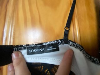 Vestido lencero satén blanco y encaje negro