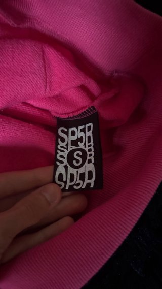 tuta rosa sp5der