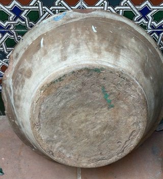 Lebrillo antiguo fajalauza 1890, 45 diametro x 15.