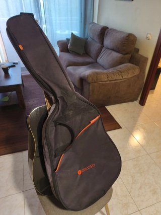 Guitarra Electroacústica Red Hill Negra