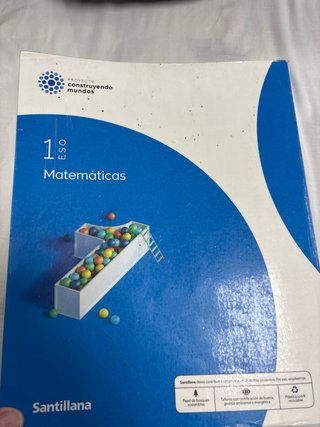 Matemáticas, 1 ESO