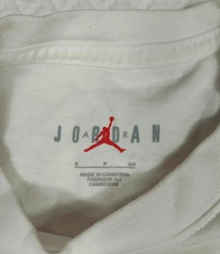 Camiseta Jordan Flight Blanca Hombre