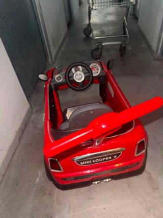 Carrito Mini Cooper para niño