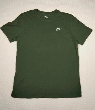 Camiseta Nike Verde Militar Hombre Talla M