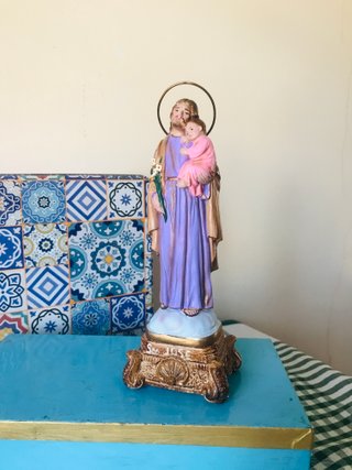 SANTO CON BRILLOS