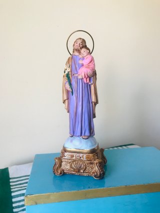 SANTO CON BRILLOS