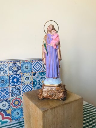 SANTO CON BRILLOS