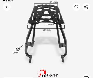 Soporte Top Case Hypermotard 950