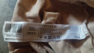 Pantaloni bimba fantasia leopardata età 10/11