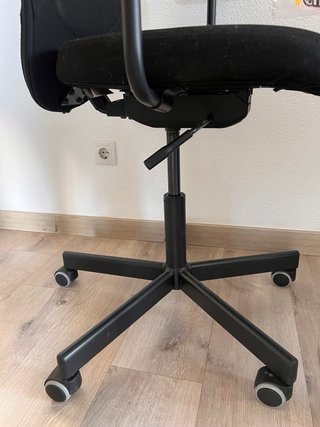 Silla de oficina Ikea negra