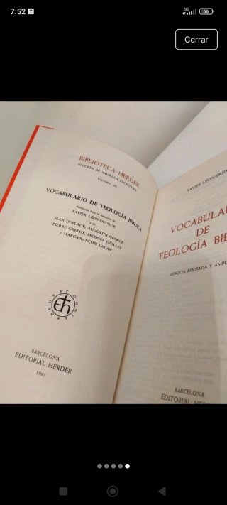 Vocabulario de teología bíblica