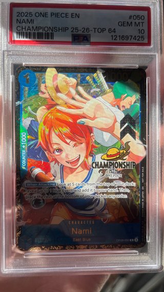 Nami Championship 25-26 Top 64 PSA 10