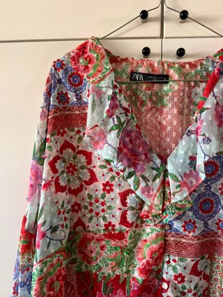 Camicia Zara donna fantasia floreale