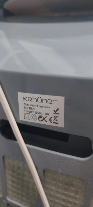 Ventilador Evaporativo Krhüner