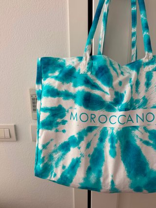 Borsa Moroccanoil da spiaggia tie-dye