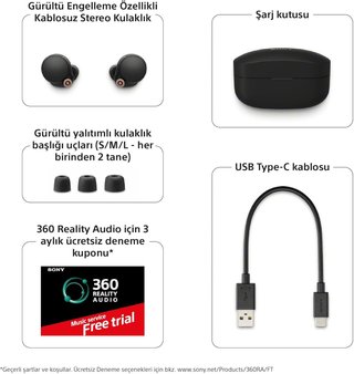 Sony WF-1000XM4 - Auriculares True Wireless con Noise Cancelling