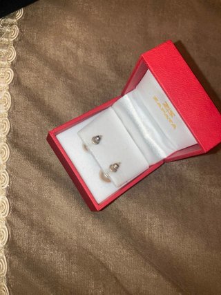 Pendientes de perla zapata