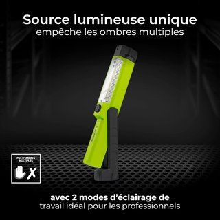 Luceco Luz de Trabajo Recargable, Foco LED de 1,5W