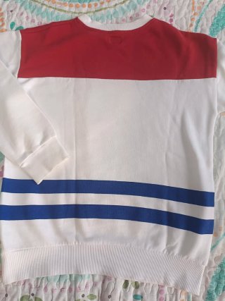 Sudadera Pepe Jeans Roja y Blanca