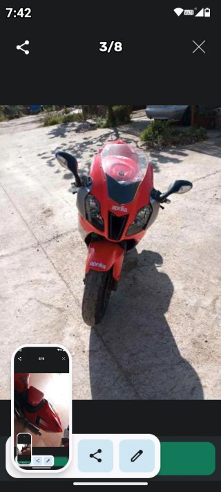 Aprilia rsv1000 r