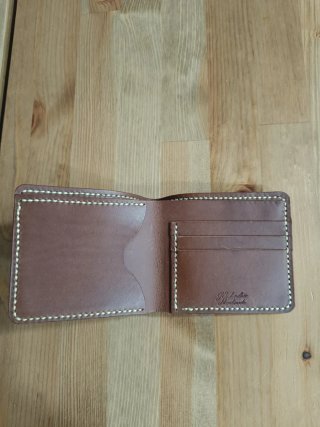 Billetera Tarjetero Cuero Marrón