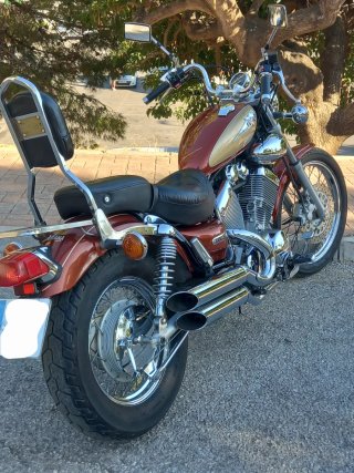 Yamaha Virago 535cc Custom Roja