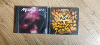 2 CDs Anthrax - Sound of White Noise & Worship Mus
