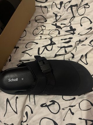 Sandalias Scholl Talla 42 Negras