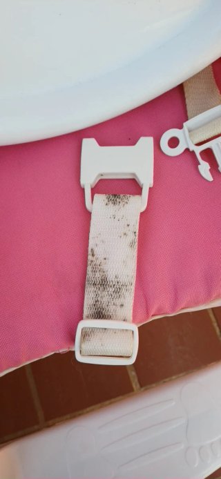 Trona Asalvo Baby rosa plegable
