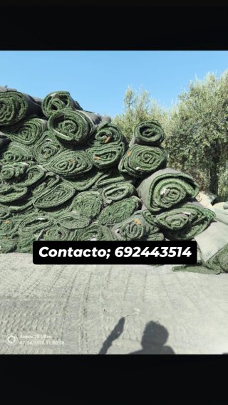 Césped artificial reciclado