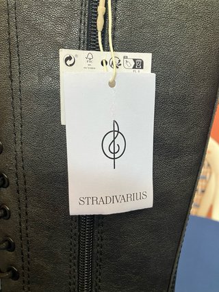 Botas Stradivarius Negras Talla 37 Nuevas
