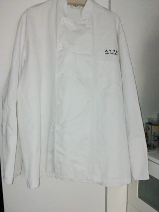 Chaquetilla / Casaca Cocinero blanca XL