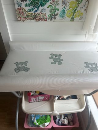 Bañera cambiador para bebé
