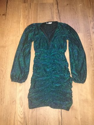 Vestido fiesta lentejuelas Pull&Bear