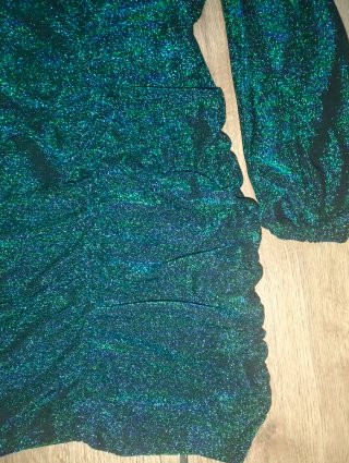 Vestido fiesta lentejuelas Pull&Bear