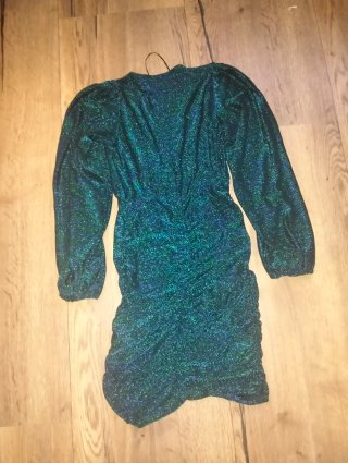 Vestido fiesta lentejuelas Pull&Bear