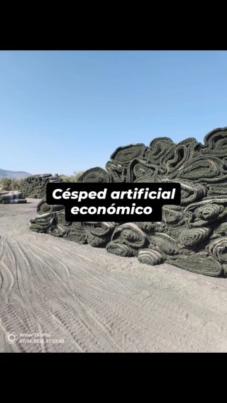 Césped artificial económico